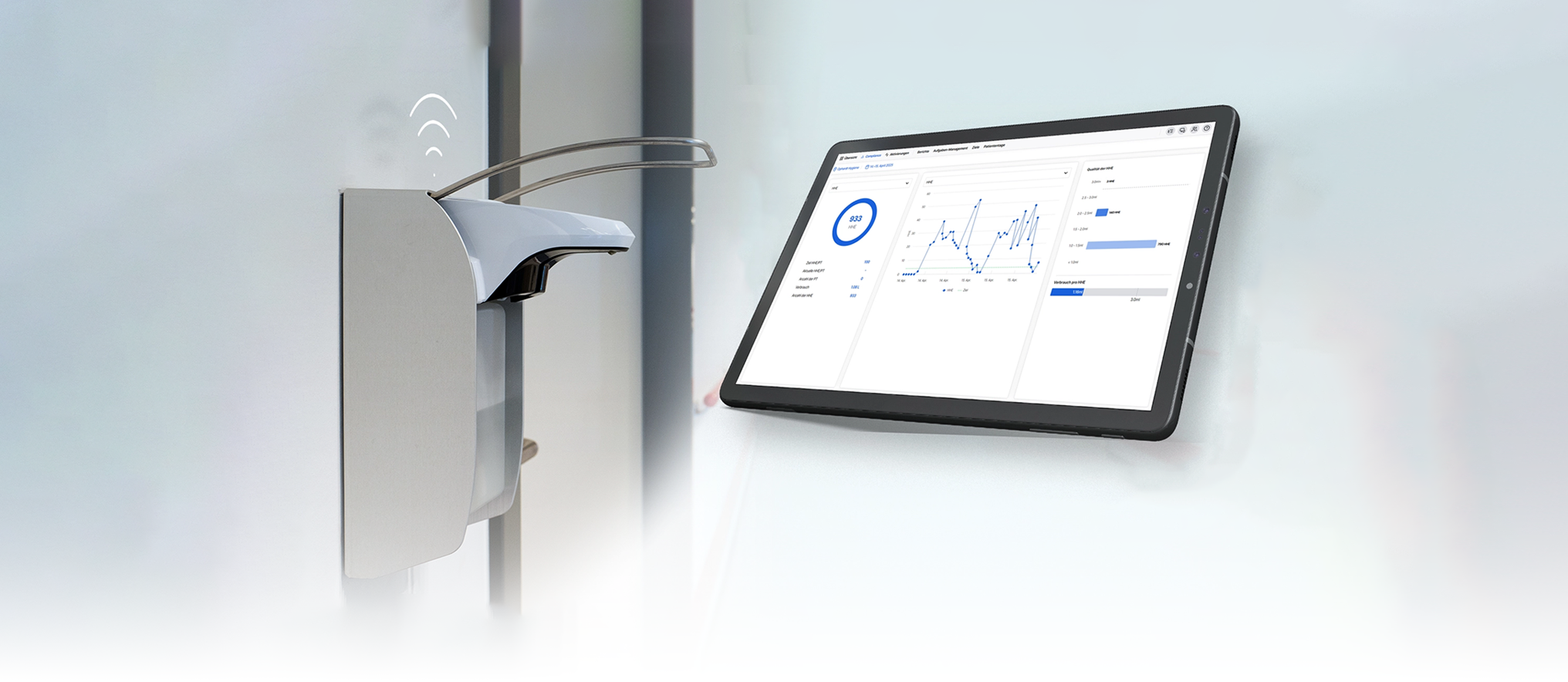 Der ingo-man smart mit der Hygiene-Software Kanary